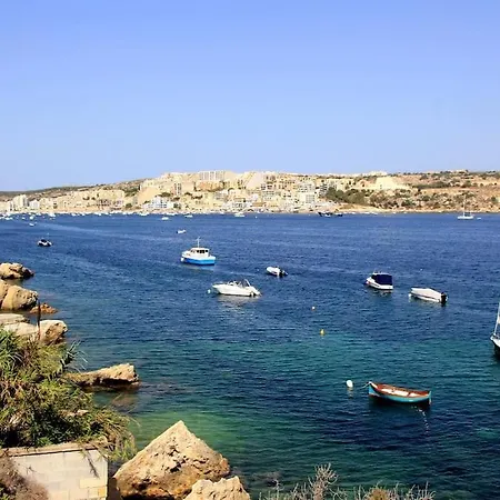 Waterfront 3br Home, With Private Balcony In Xemxija By 360 Estates شقة خليج سانت بول
