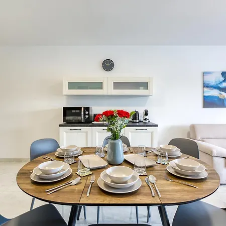 Apartment Waterfront 3br Home, With Private Balcony In Xemxija By 360 Estates *