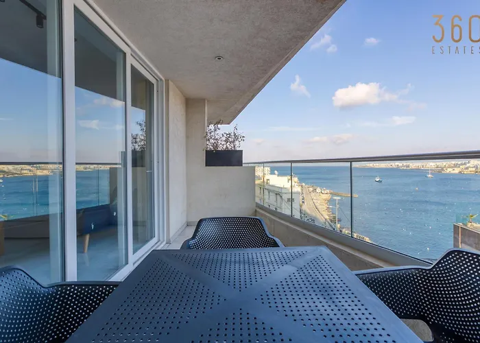 Waterfront 3br Home, With Private Balcony In Xemxija By 360 Estates St. Paul's Bay