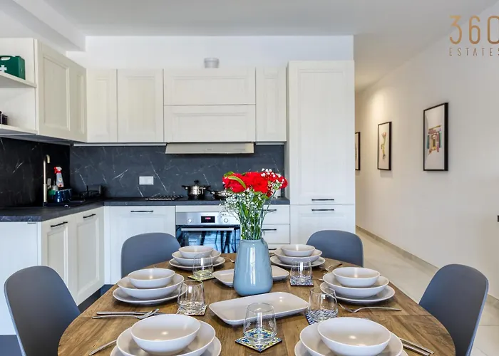 Apartment Waterfront 3br Home, With Private Balcony In Xemxija By 360 Estates *